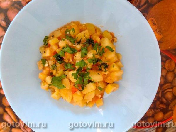 Рагу з кабачків із картоплею